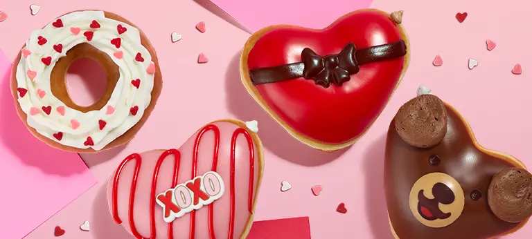 Krispy Kreme Valentine's Day Doughnut Collection
