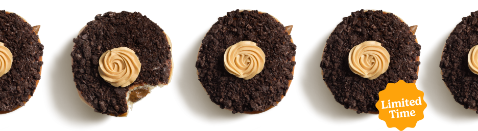 Choco Dulce Cookie Crunch doughnut