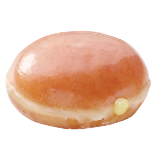 Picture of Original Glazed<sup>®</sup> Lemon Filled Doughnut