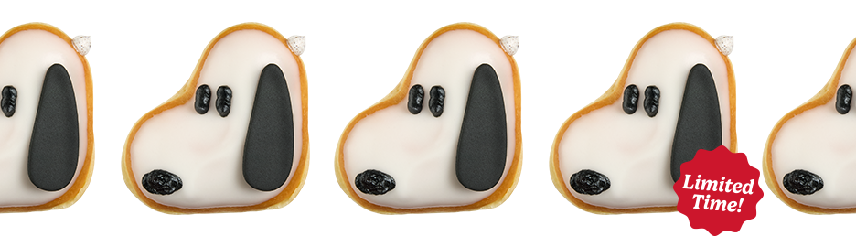 Multiple Snoopy Cookies & Kreme™ Doughnut