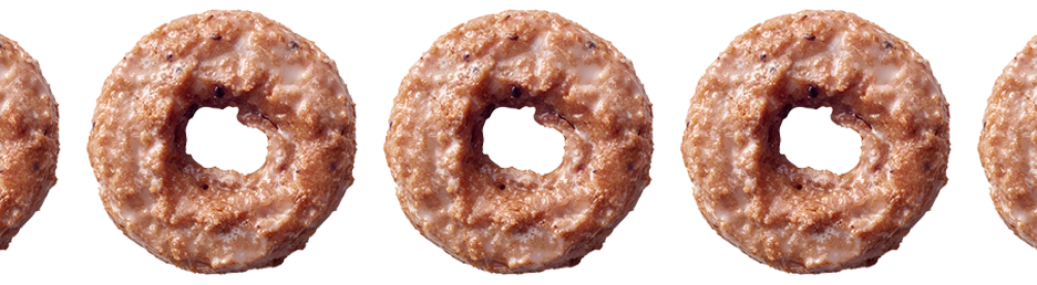 Original Glazed® Blueberry Cake Doughnut banner