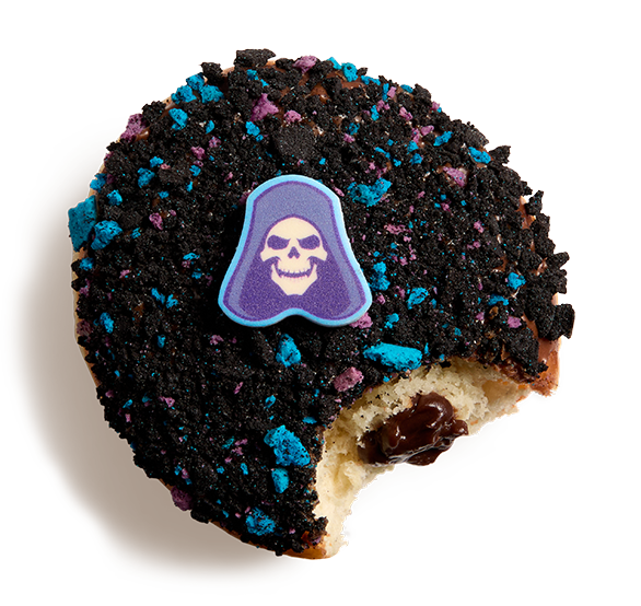 Skeletor Double Chocolate Doughnut