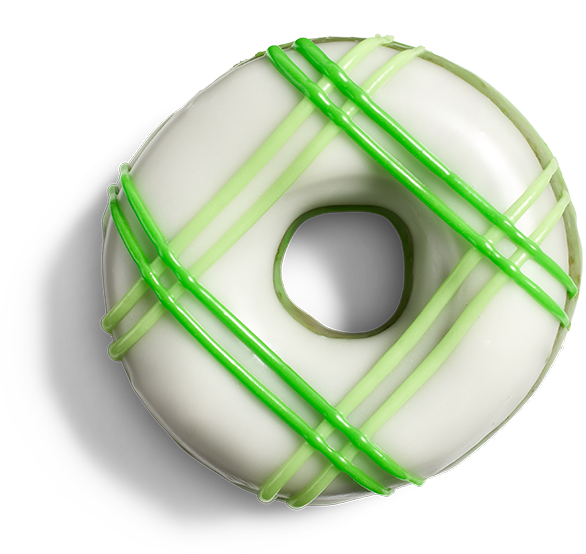 Plaid Party Doughnut