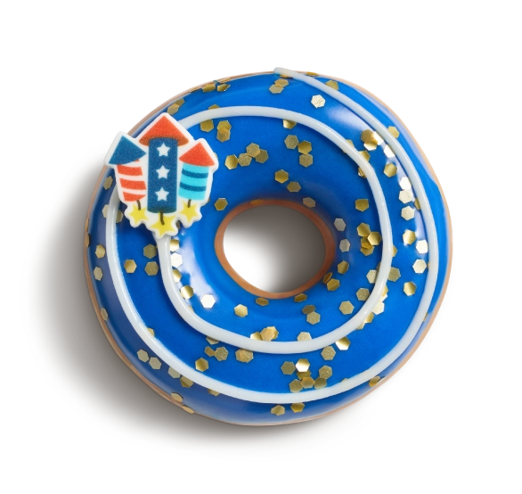 fireworks donut