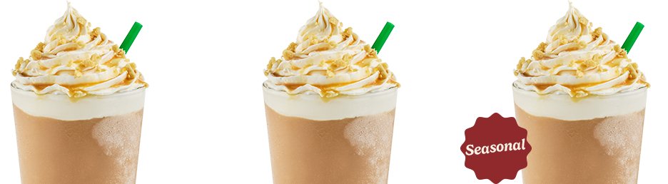 frozen apple crisp latte