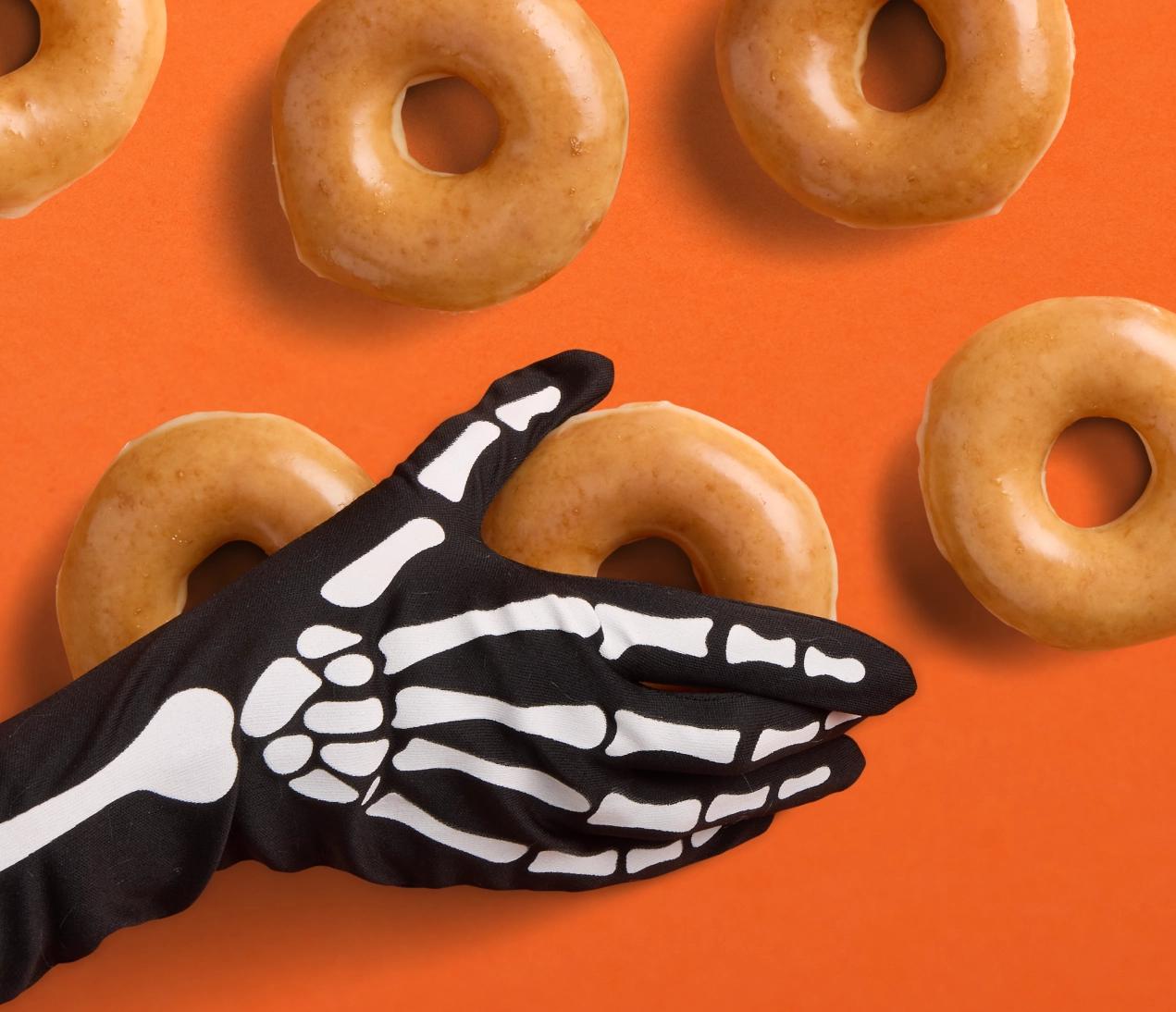 In Shop Halloween free donut offer