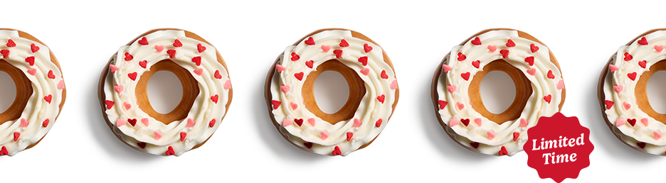 Sprinkled With Love Doughnut