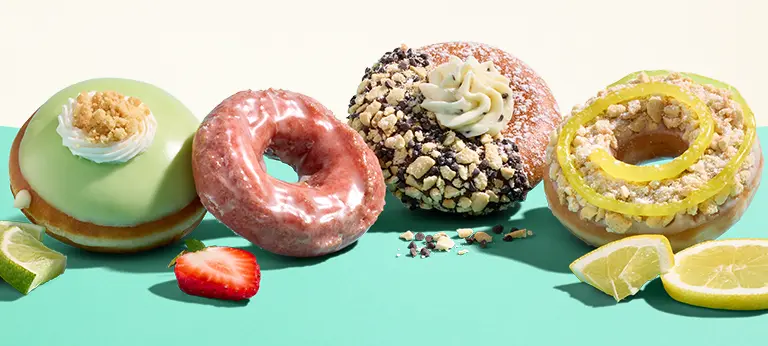 summer seasonal doughnuts