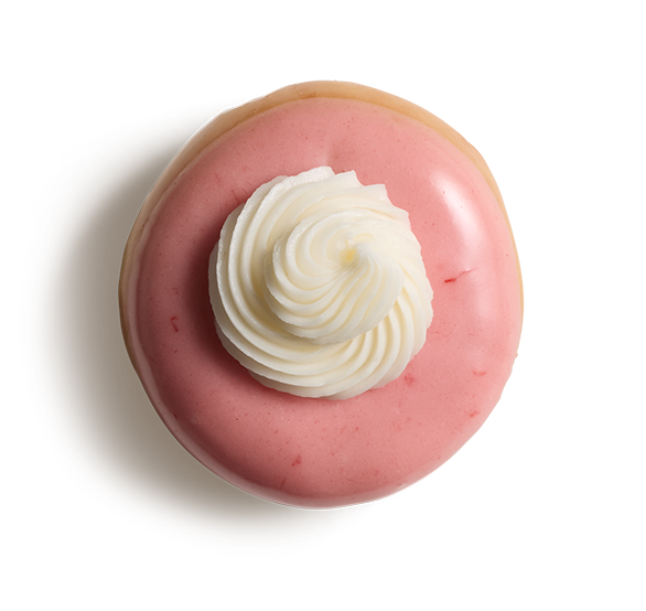 Mini Strawberries & Creme Doughnut