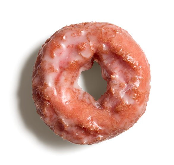 ORIGINAL GLAZED® STRAWBERRY CAKE DOUGHNUT
