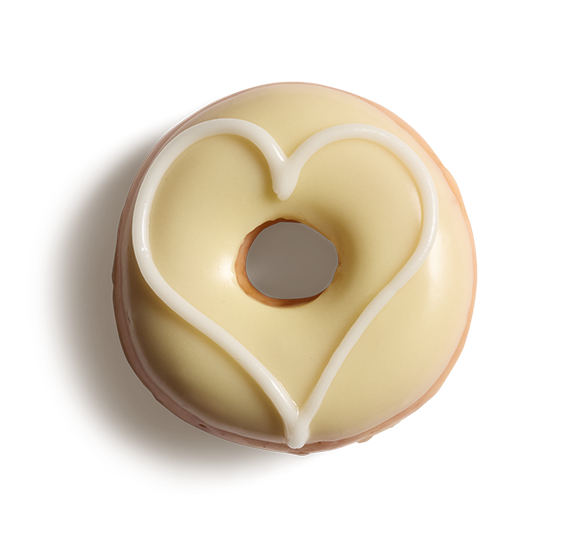 Mini Heart of Gold Doughnut