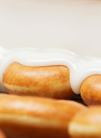 Krispy Kreme is the Home of the Original Glazed Doughnut, stop by and grab a dozen to share