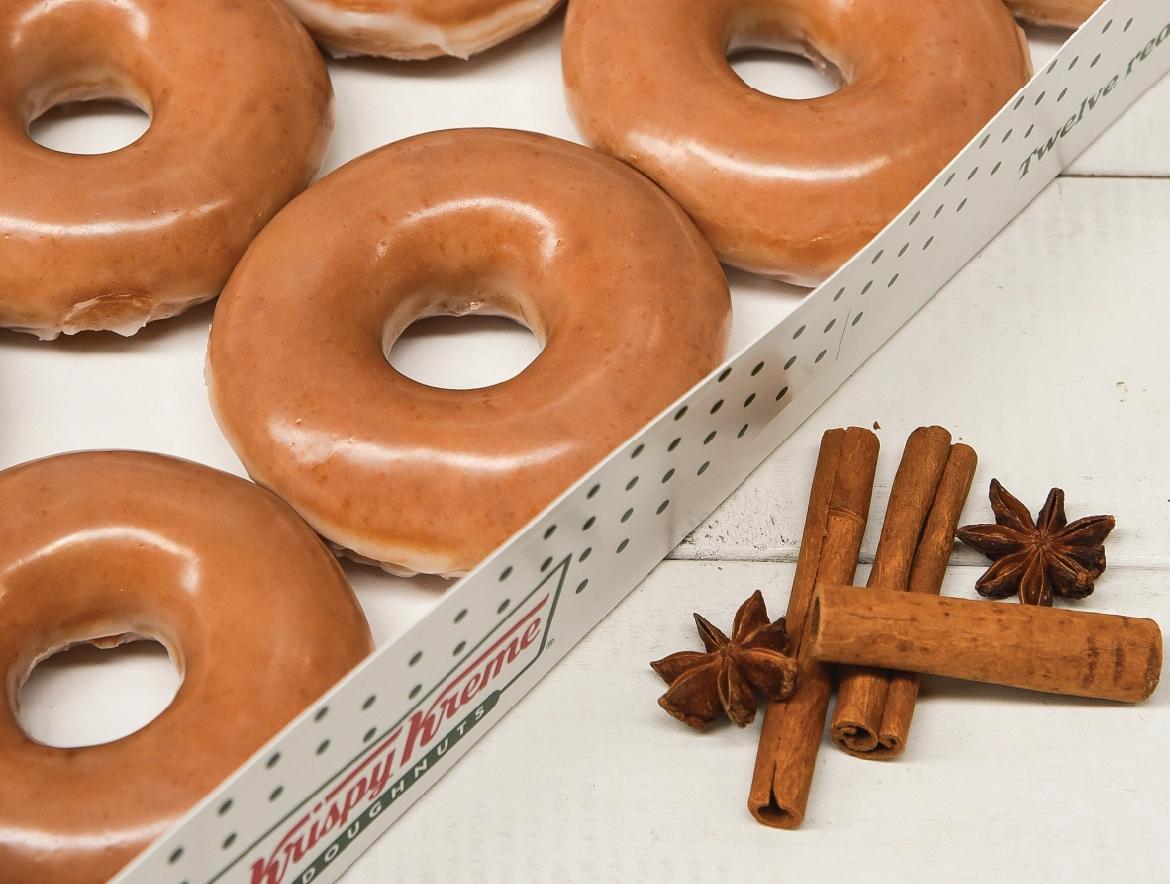 pumpkin spice donut