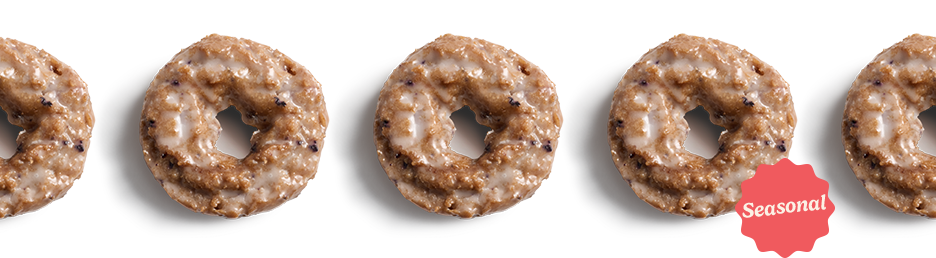 Original Glazed®  Blueberry Cake Doughnut banner