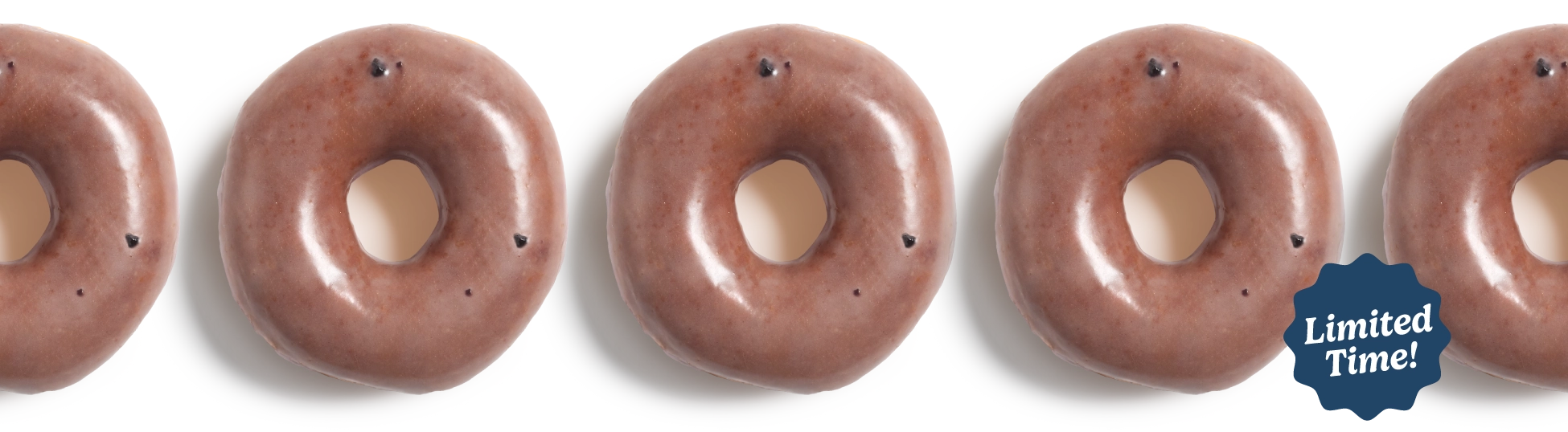 Original Glazed Blueberry Flavored Donut