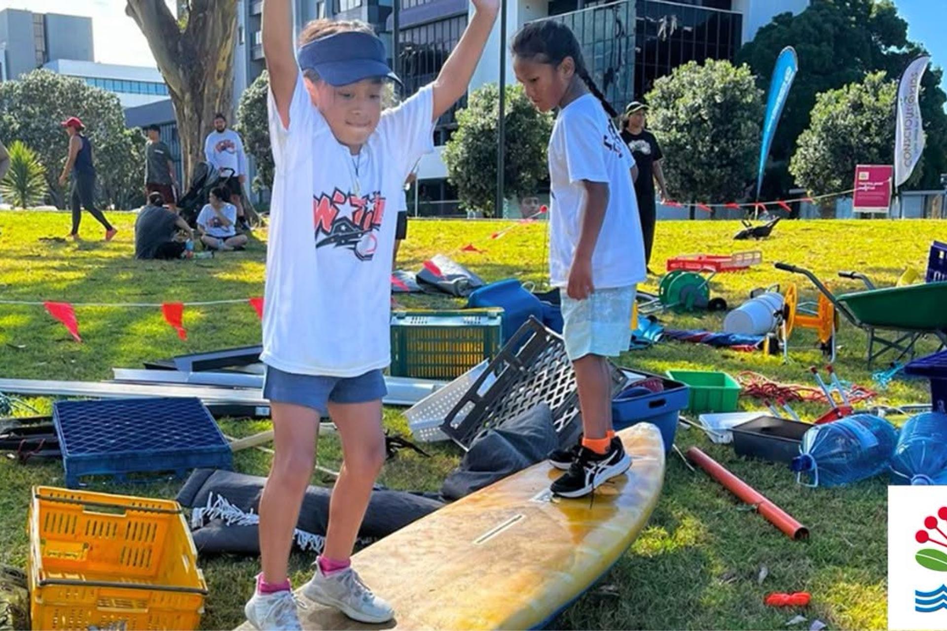 Junk Play Myers Park, Auckland CBD