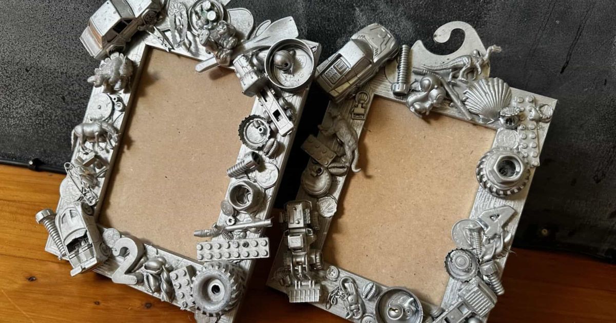 Trash to Treasure Frames with artist Ronja Schipper