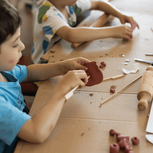 School Holiday Art Club Clay Creatures