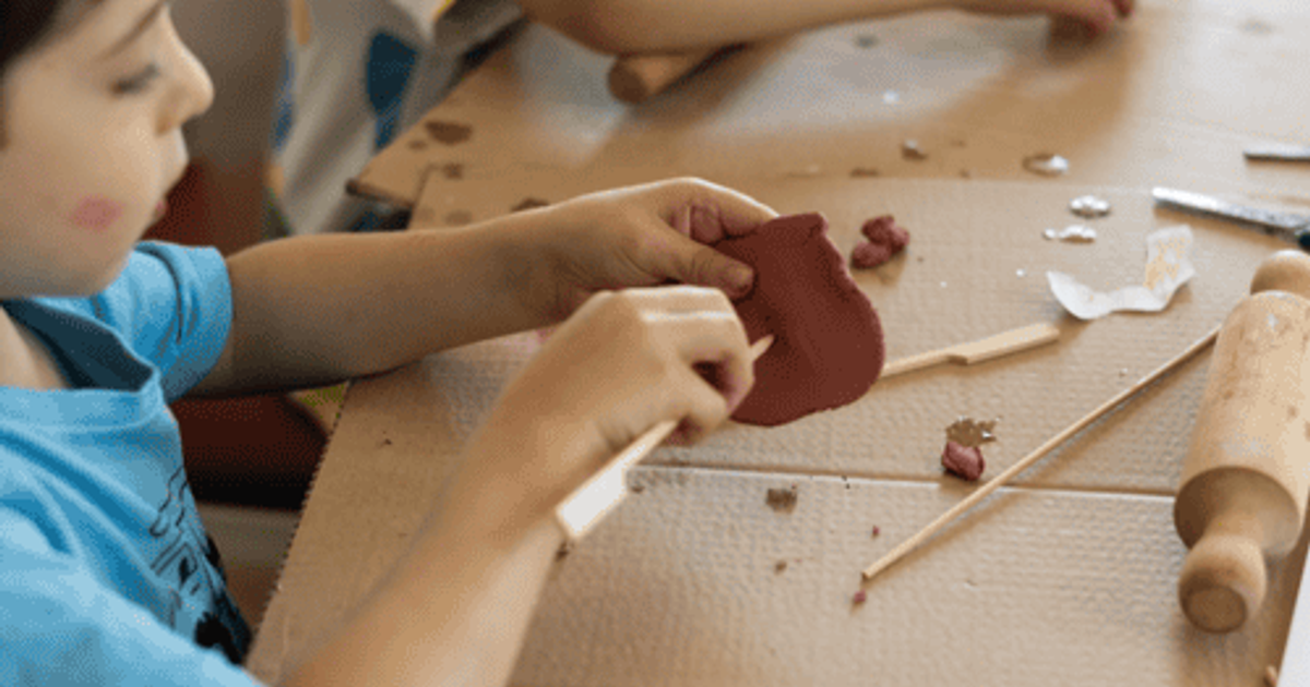 School Holiday Art Club Clay Creatures