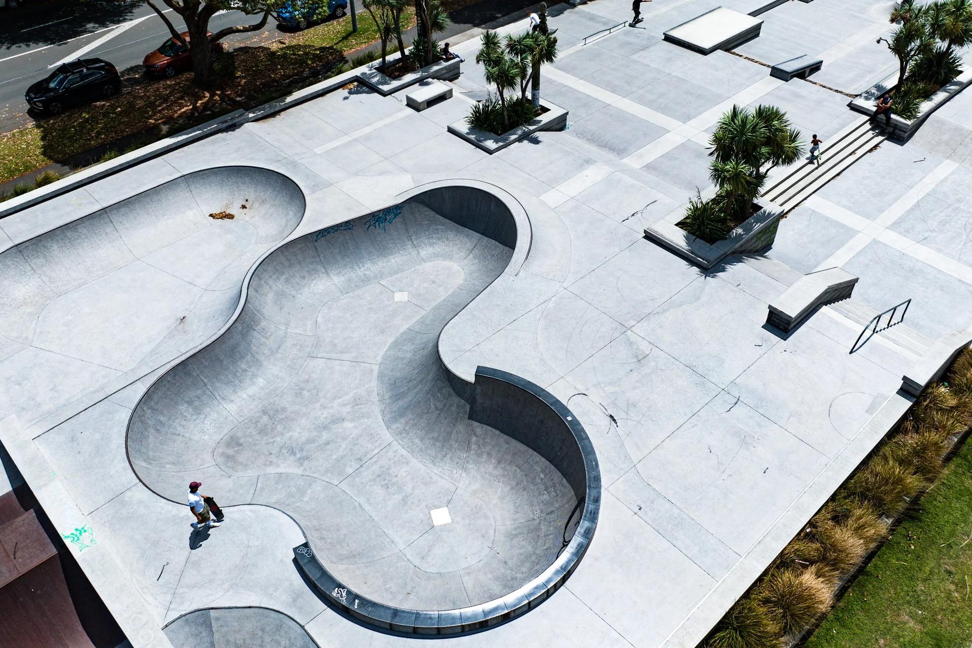 Victoria Park Skate Plaza, Auckland CBD