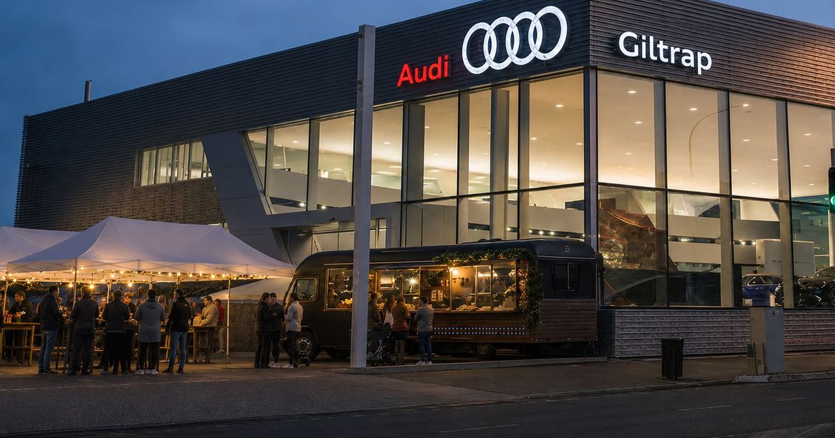 Mid-Winter German Christmas Market