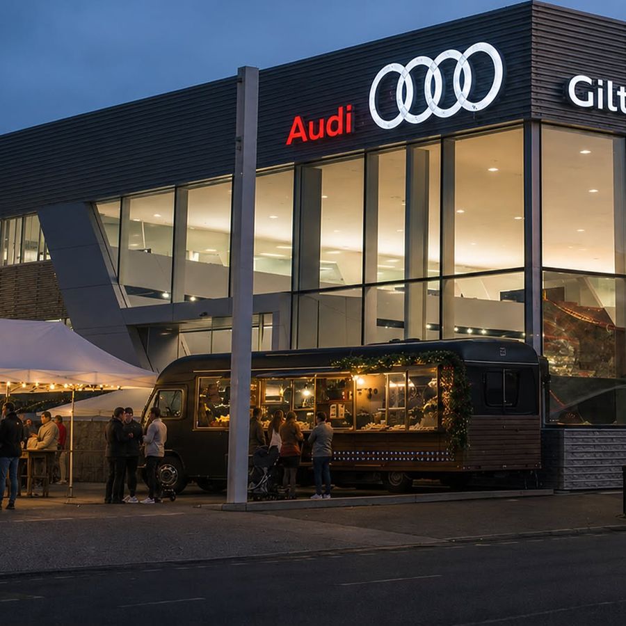 Mid-Winter German Christmas Market