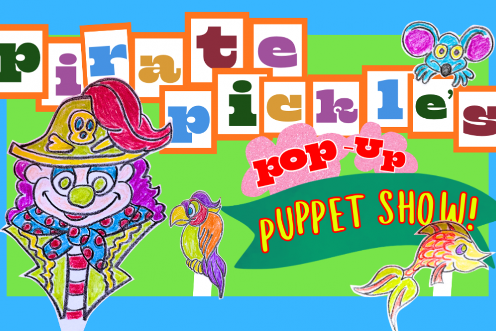 Pirate Pickle's Pop-Up Puppet Party, Auckland Performing Arts Centre