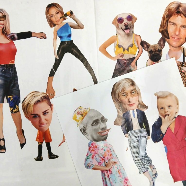 Crazy collage