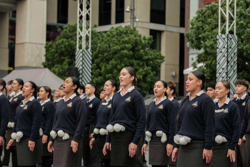 Kapa Haka by Te Kapunga, Te Haikura a Kiwa