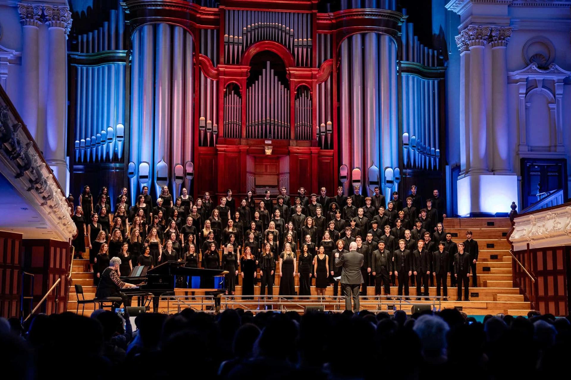 Auckland Youth Choir at Auckland Museum, Auckland Museum