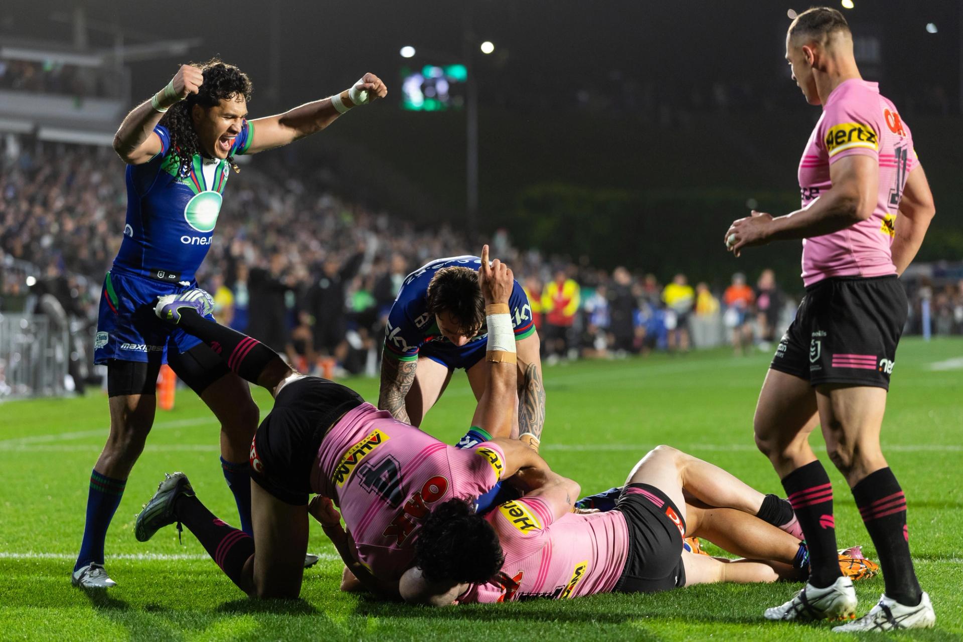 One NZ Warriors v Penrith Panthers, Go Media Stadium