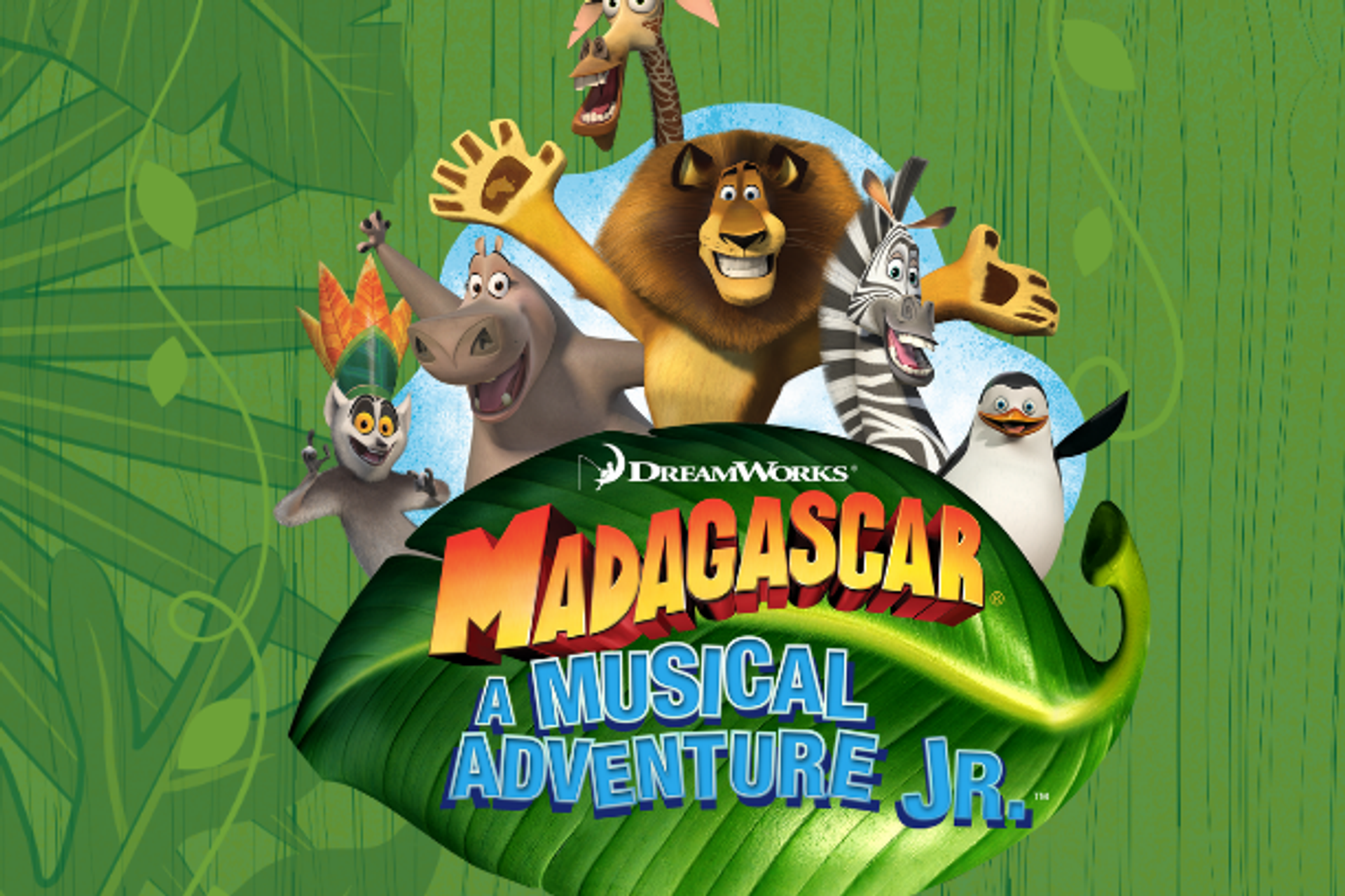 Madagascar A Musical Adventure JR, Due Drop Events Centre