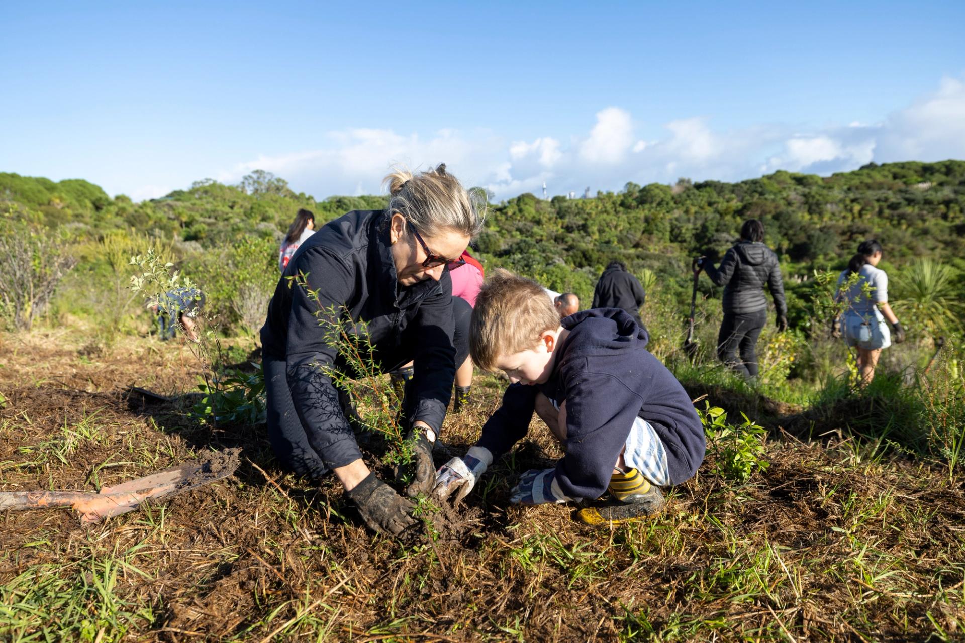 Regional Park Planting Days, Māngere Bridge