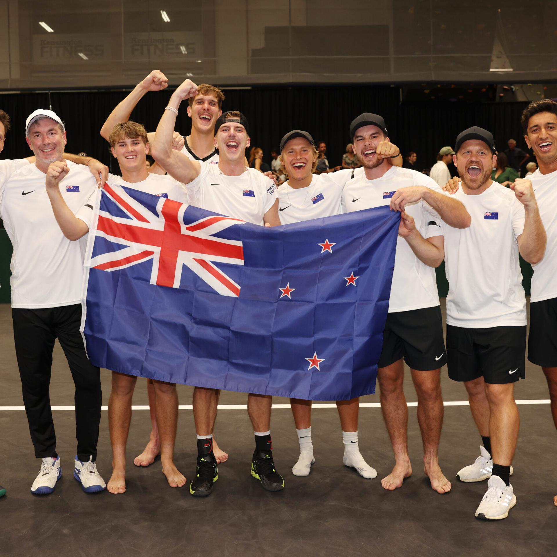 Davis Cup NZ vs Japan, The Trusts Arena