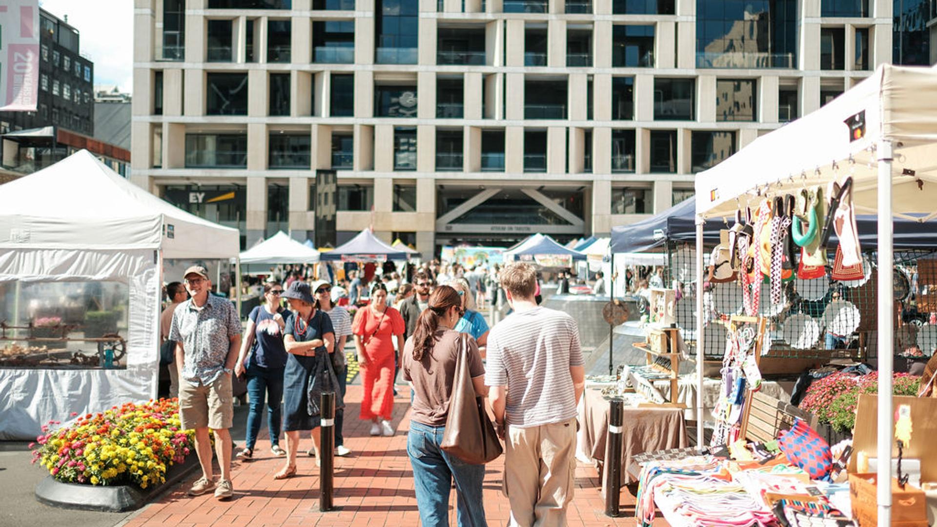 Britomart Saturday Market, Auckland CBD