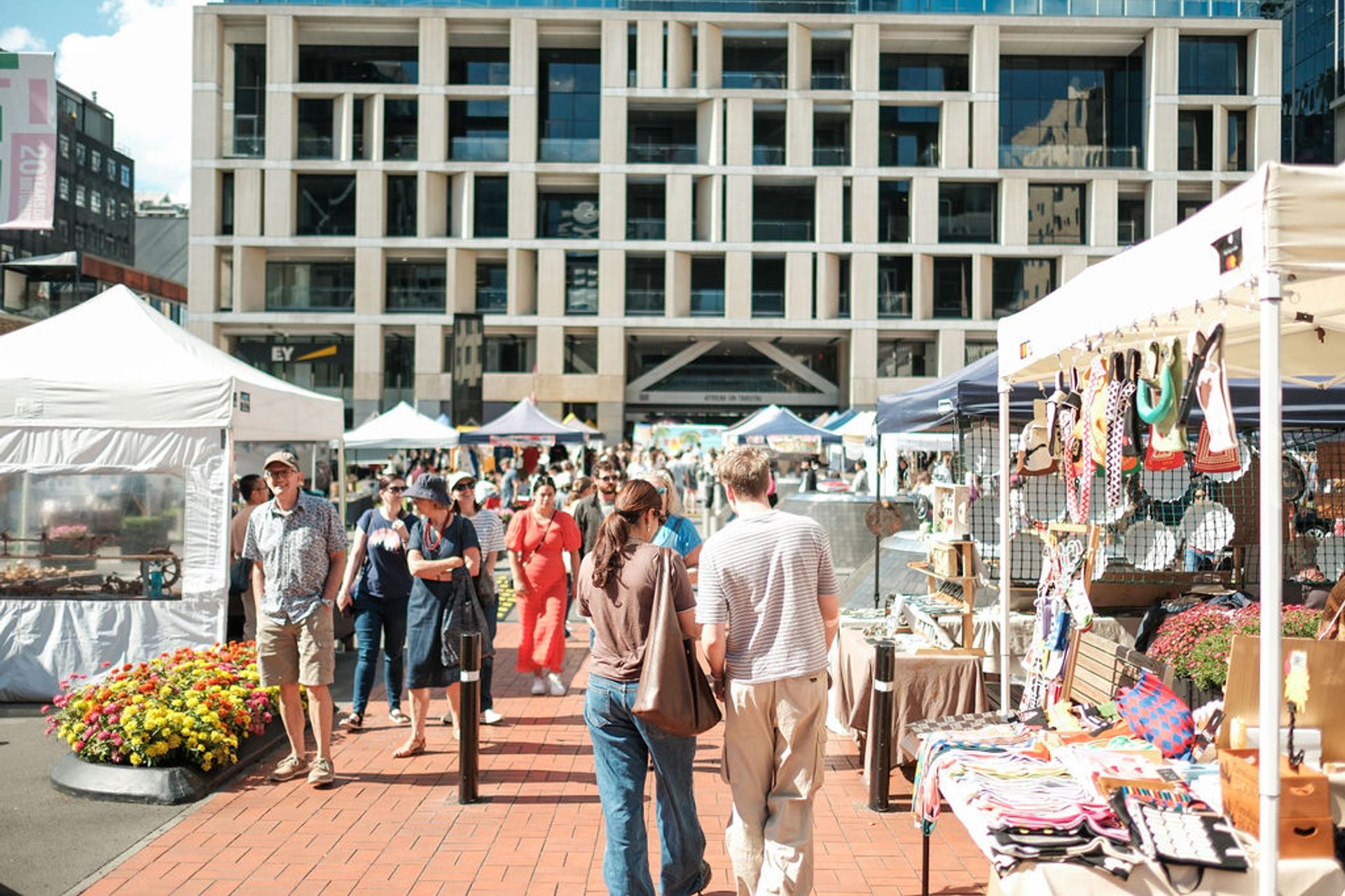 Britomart Saturday Market, Auckland CBD