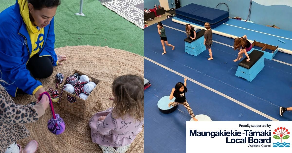 Parkour Give It a Go and Pasifika Pop Up Play