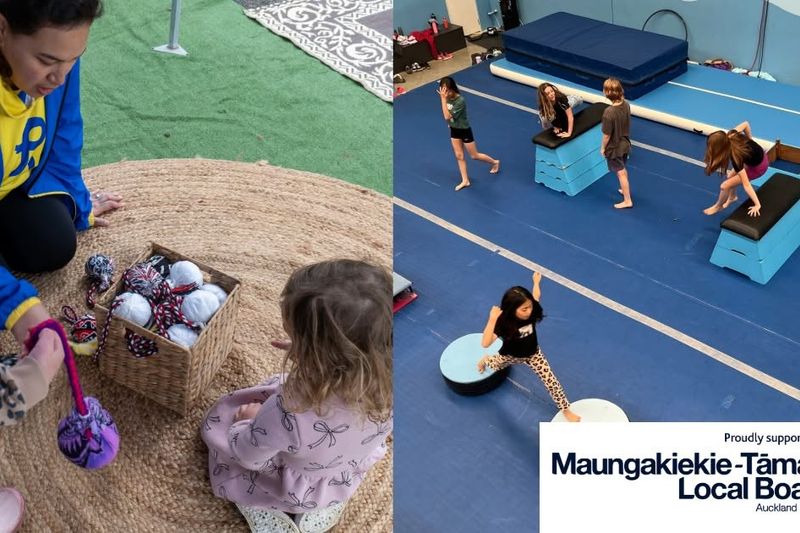 Parkour Give It a Go and Pasifika Pop Up Play