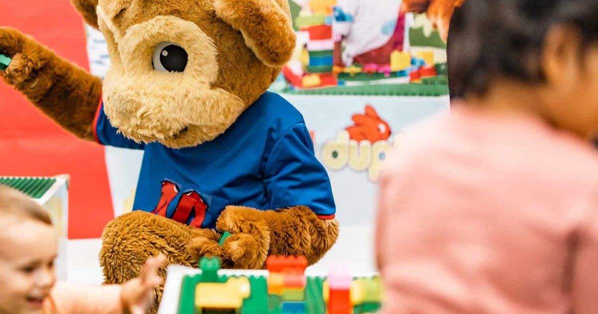 Monty Mornings with LEGO® DUPLO® bricks
