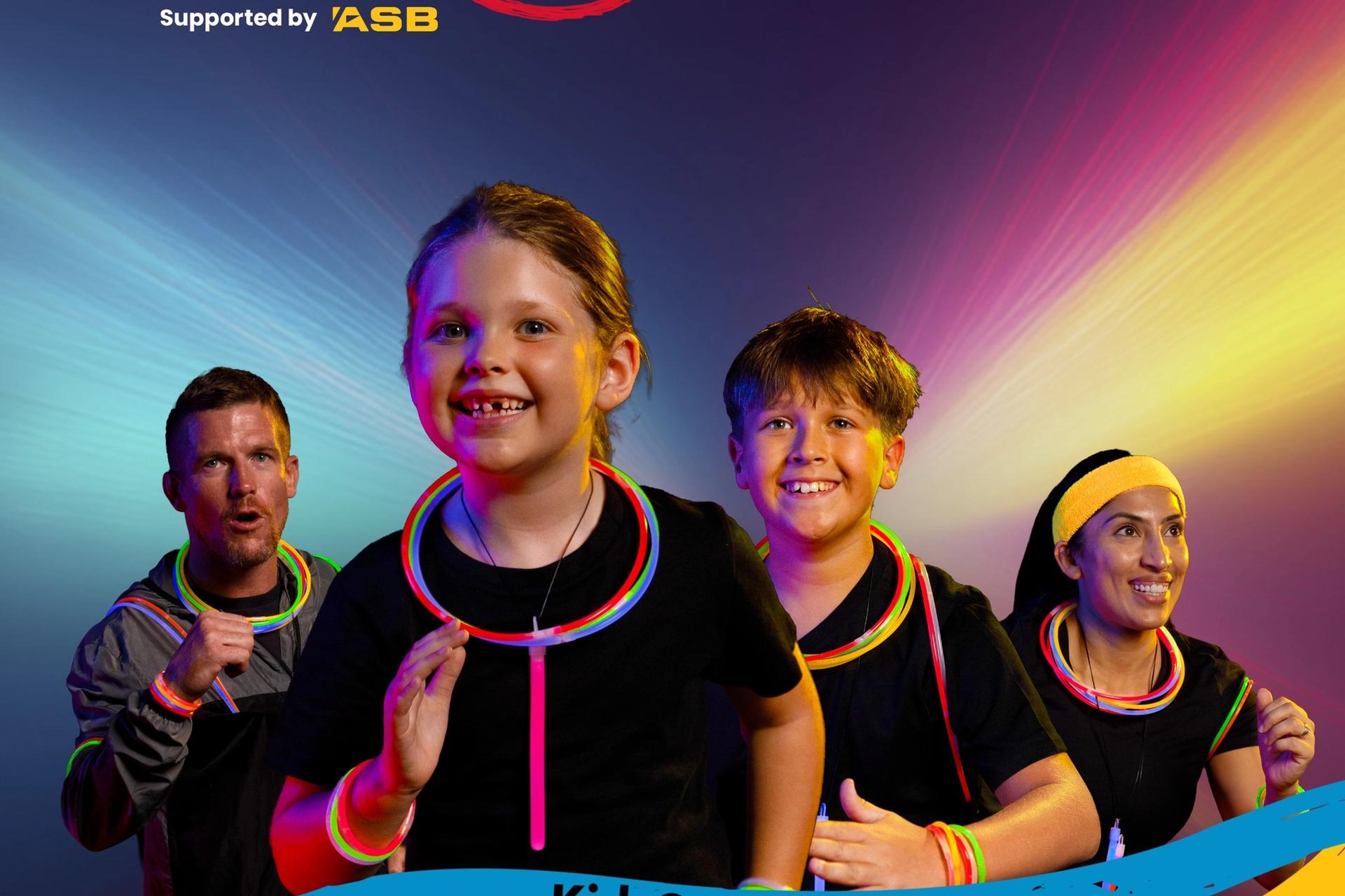 KidsCan Glow Run, Eden Park