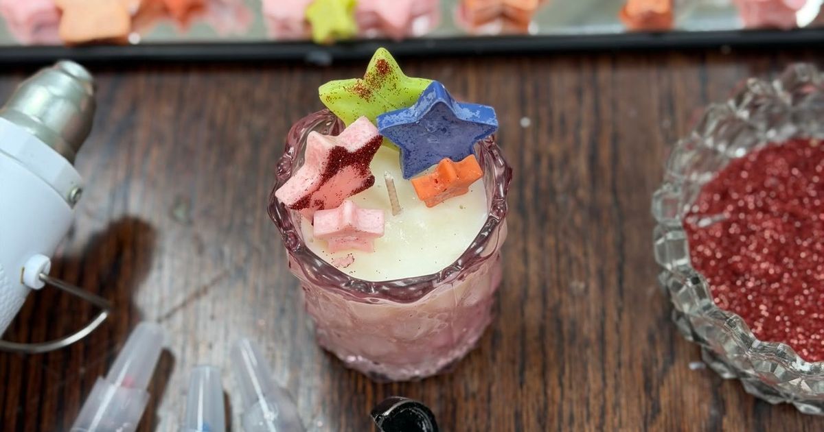 Make a Matariki Star Candle