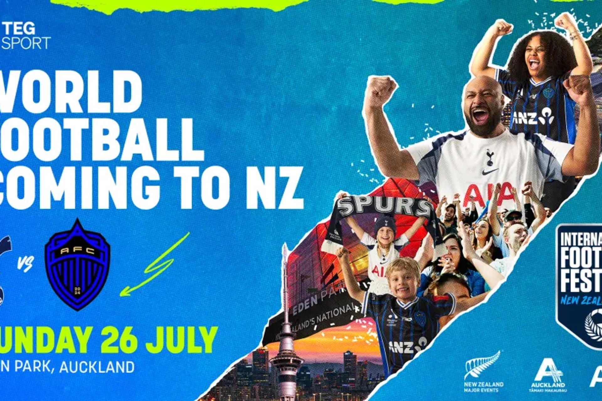 Tottenham vs AFC, Eden Park
