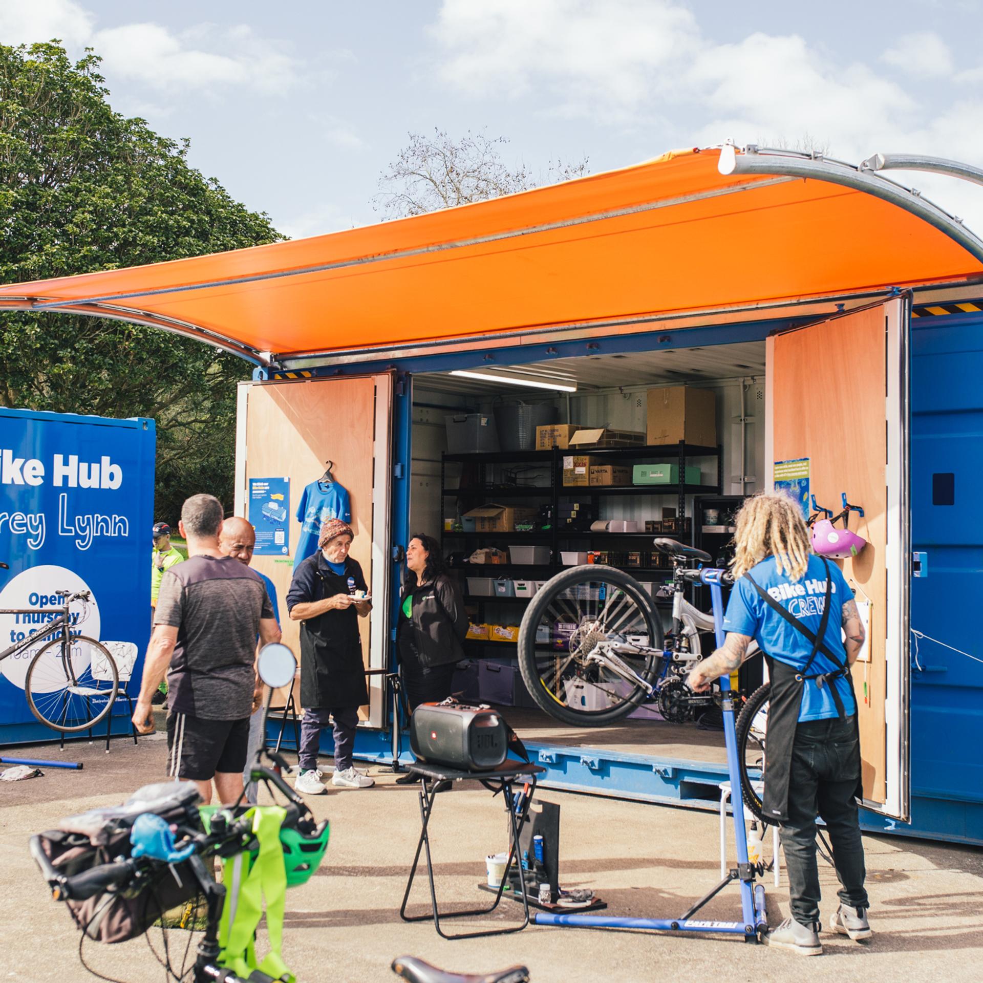 EcoMatters Bike Hubs, New Lynn