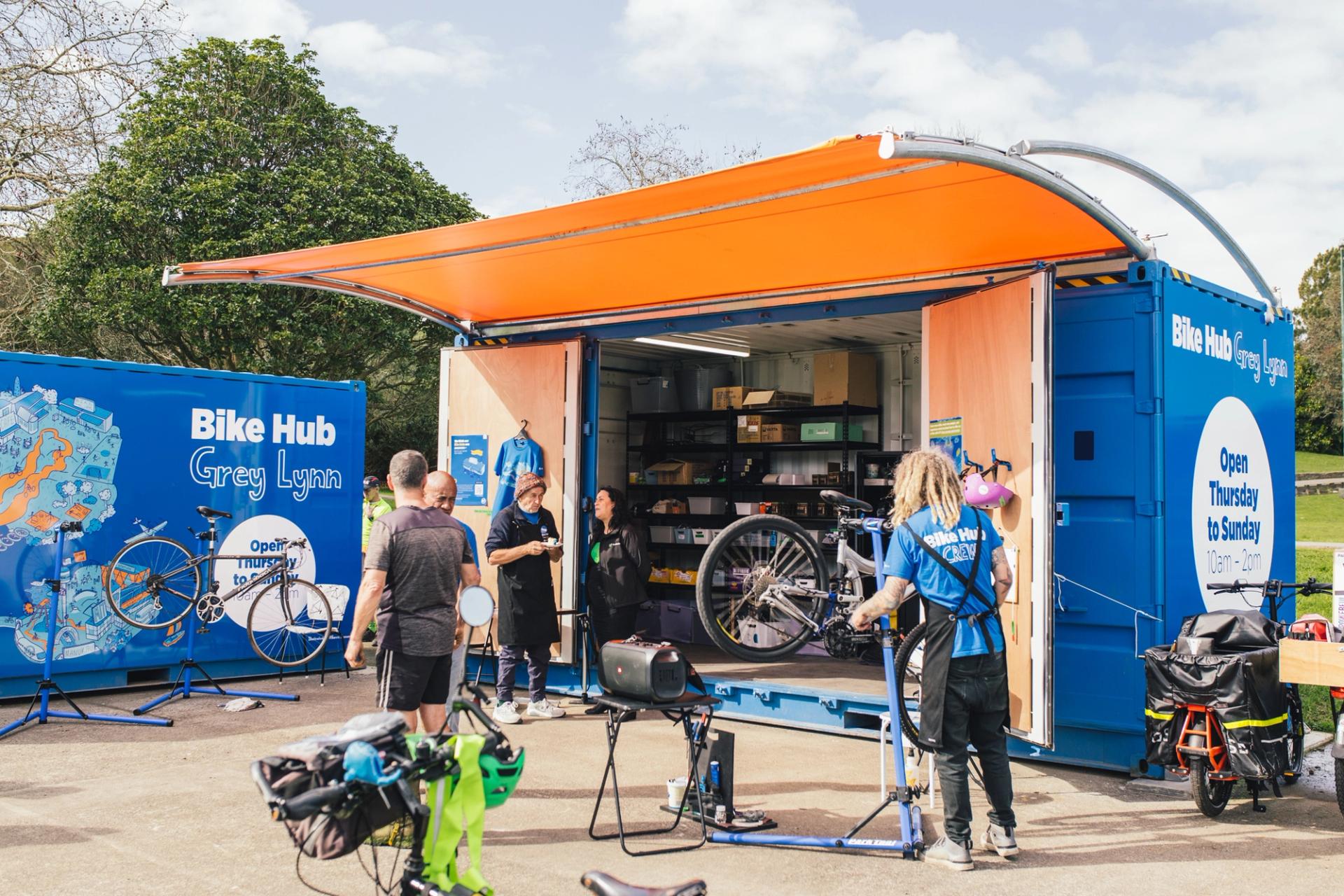 EcoMatters Bike Hubs, New Lynn