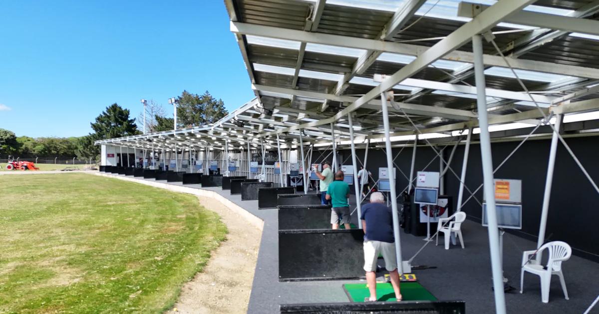 Golf Warehouse Driving Range