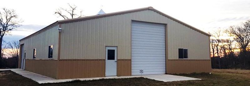 buying a steel building in the winter