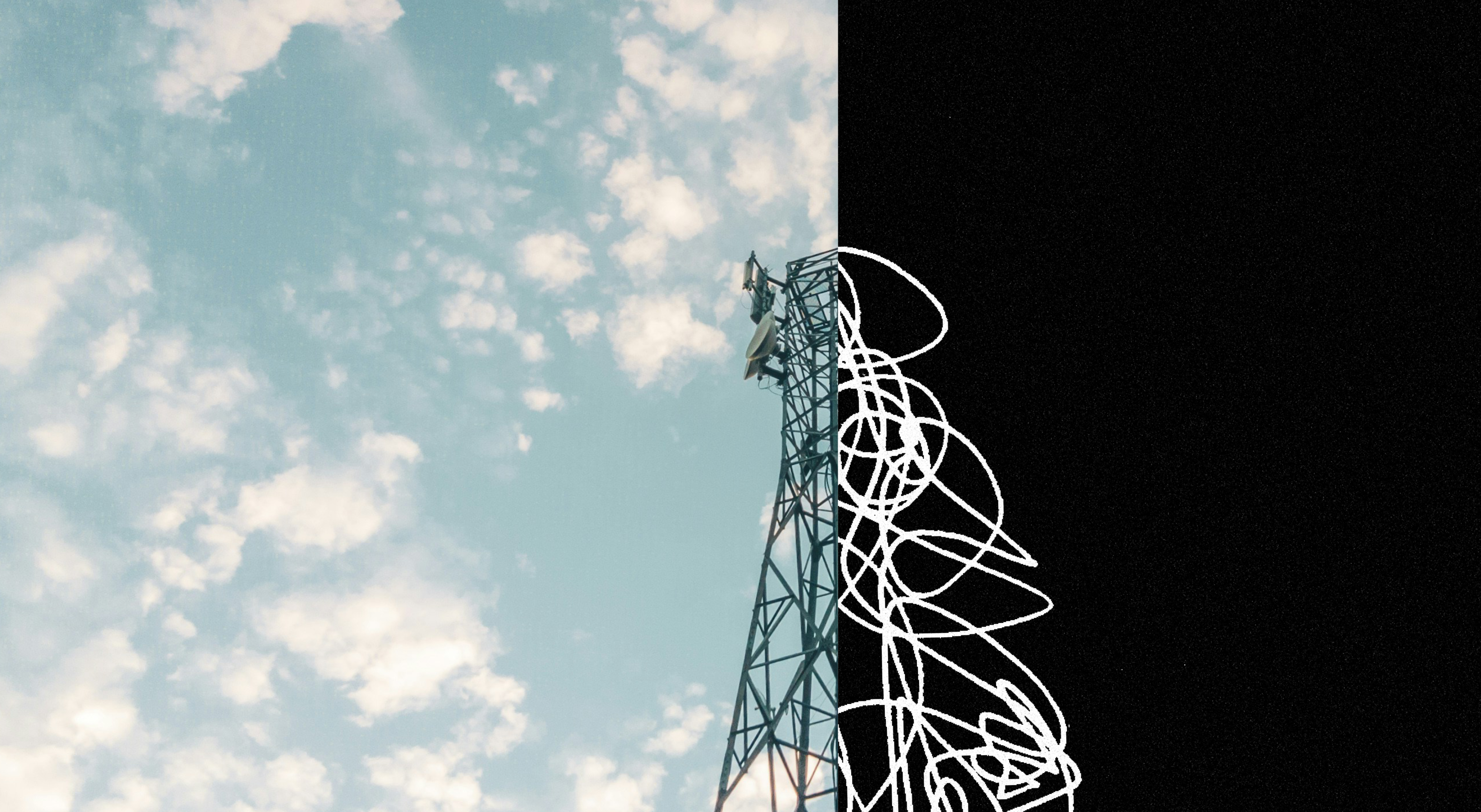 An image of a cell tower