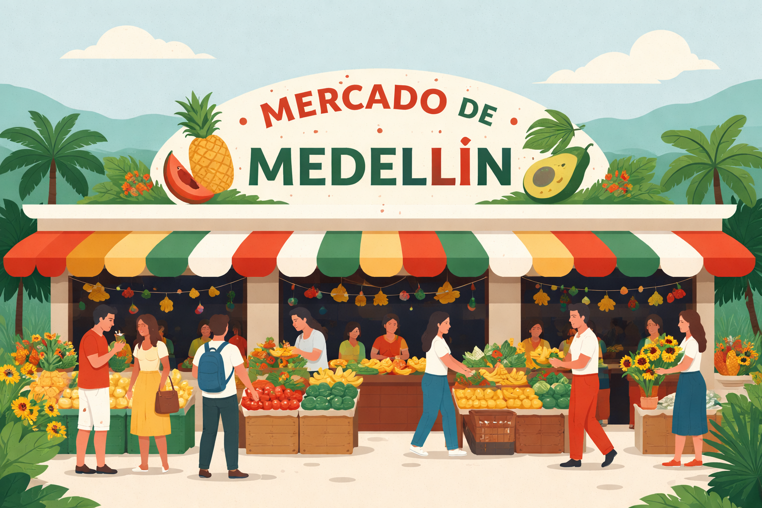 El mercado de Medellín