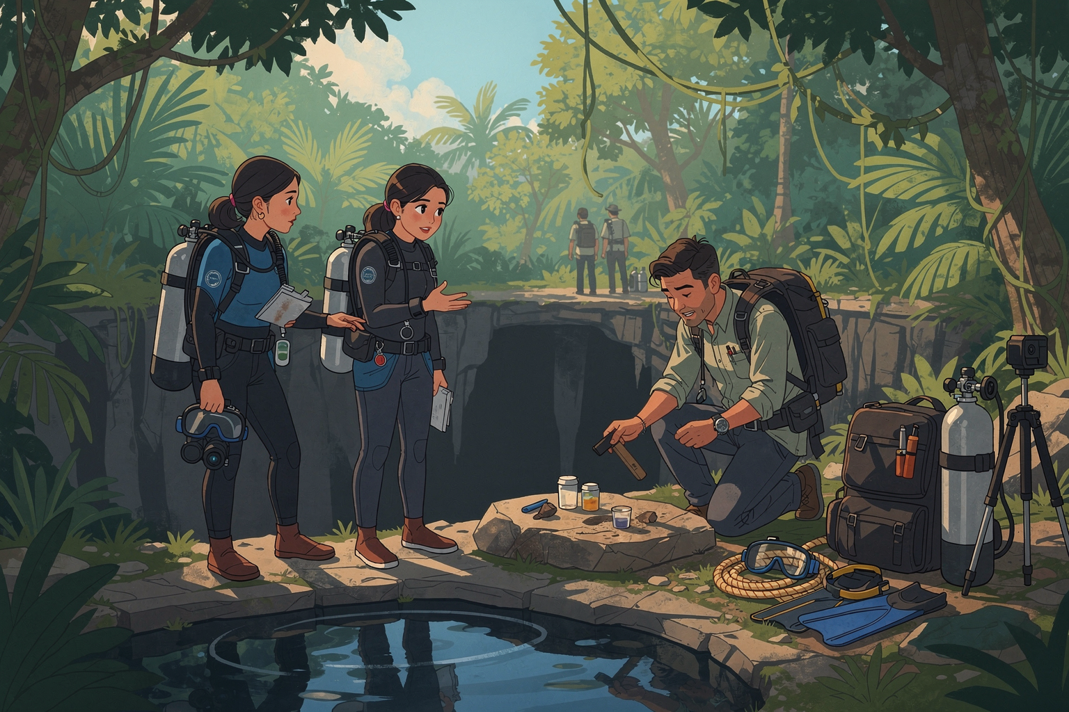 Cenotes: Las Puertas al Mundo Subterráneo Maya