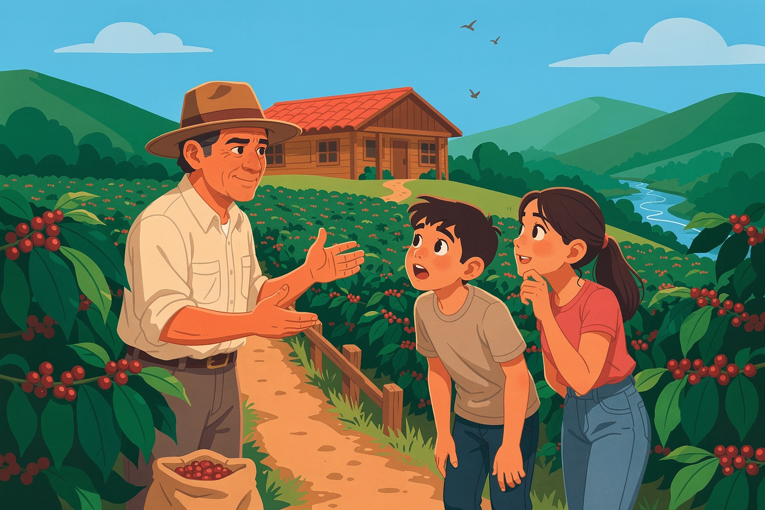 La finca en la montaña